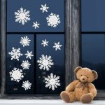 Family Christmas Sada vánočních dekoračních nálepek do okna – Hledejceny.cz