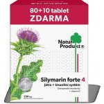 Naturprodukt Silymarin Forte 4 Játra + Imunitní systém 90 tablet – Sleviste.cz