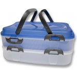 Můjrendlík Plastový piknik box 2 patra 40x30x18cm – Zboží Dáma