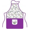Zástěra Banquet Pracovní zástěra s kapsou Lavender