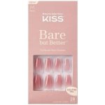 Kiss gelové nehty Bare But Better Nails Nude Nude 28 ks – Zboží Mobilmania