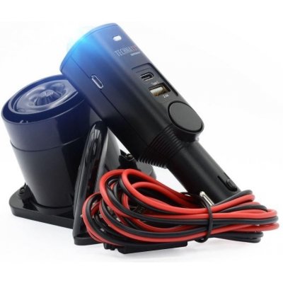 Technaxx AUTOalarm s detekcí pohybu + dálkové ovládání a nabíječka do auta 2x USB, (TX-168) 4927 – Hledejceny.cz