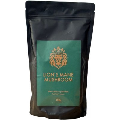 Houbová káva Instantní s Lví Hřívou káva Arabica Lví hříva 250 g – Zboží Dáma