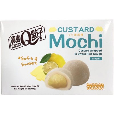 Q-mochi Mochi custard lemon 168 g – Sleviste.cz
