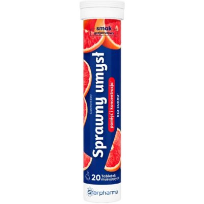 Starpharma Sharp Mind 20 šumivých tablet Grapefruit – Hledejceny.cz