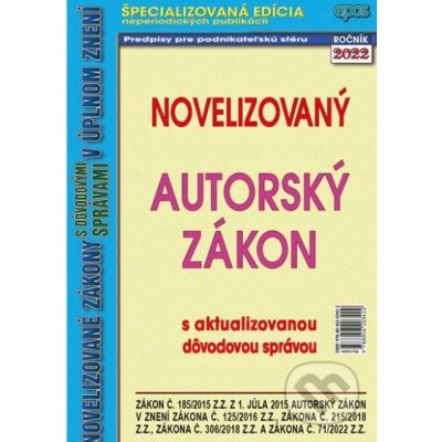 Novelizovaný Autorský zákon - Epos