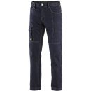 Canis Kalhoty jeans NIMES I pánské modro-černé b1 - CN-1490-071-411-46