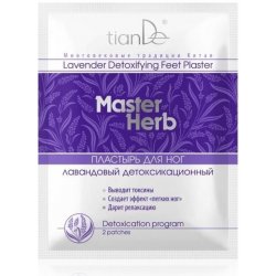 TianDe Levandulová náplast na nohy Master Herb 2 ks