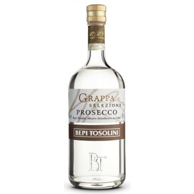 Bepi Tosolini Grappa Di Prosecco 40% 0,7 l (holá lahev) – Hledejceny.cz
