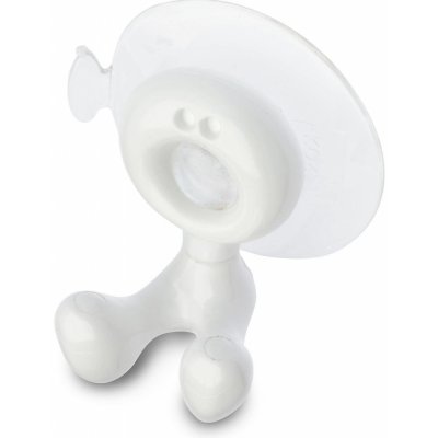 Koziol Držák s kelímkem na zubní kartáčky LOOP bílý – Zboží Dáma