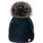 Fashionweek dámská čepice vlněn s bambulí Wool Vlna Černá – Hledejceny.cz