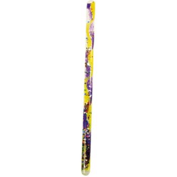 Bigjigs Toys Spirálová kouzelná hůlka fialovo-žlutá