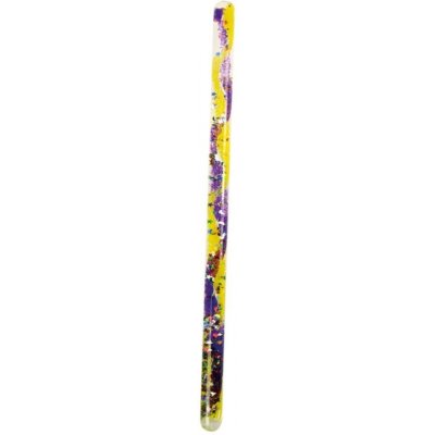Bigjigs Toys Spirálová kouzelná hůlka fialovo-žlutá