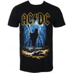 Rock off tričko metal AC-DC Highway To Hell Clouds černá – Hledejceny.cz