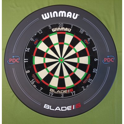 Winmau set DOUBLE - terč Blade 6 Triple Core + okruží Black PDC – Zboží Dáma