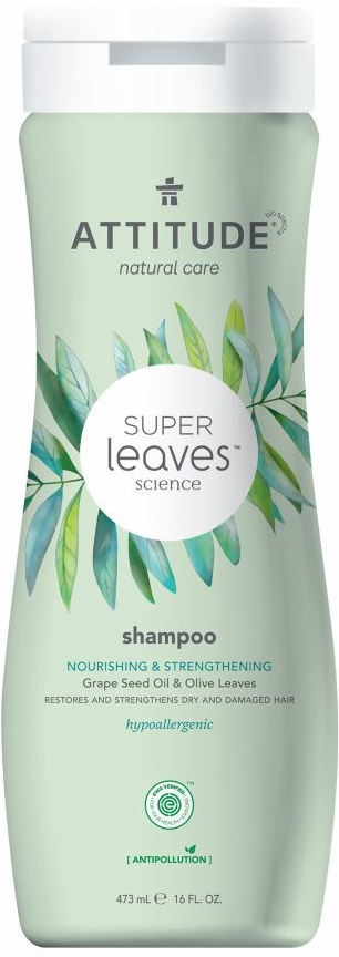 Attitude Super leaves Shampoo vyživující pro suché a poškozené vlasy 240 ml