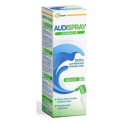 Cooper AUDISPRAY HYGIENA UŠÍ ADULT ušní sprej 50 ml – Zbozi.Blesk.cz