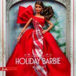 Barbie VÁNOČNÍ BRUNETKA – Zboží Dáma