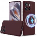 VSECHNONAMOBIL RUBBER MAGSAFE Motorola Moto Edge 60 Neo / 50 Neo / ThinkPhone 25 PLUM COLOR 102020 – Zboží Živě