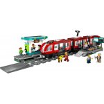 LEGO® City 60423 Tramvaj a zastávka v centru města – Zboží Dáma