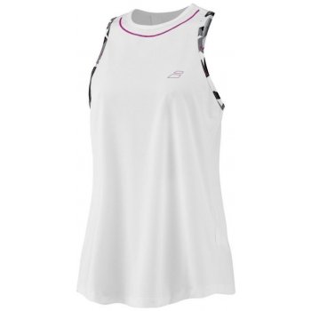 Babolat Aero Tank Top Woman white white