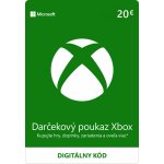 Microsoft Xbox Live dárková karta 20 € – Zbozi.Blesk.cz