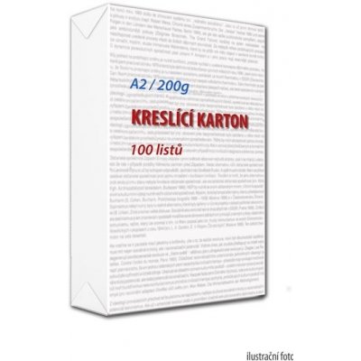 Kreslicí karton A2 200 g 100 ks