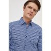 Pánská Košile Boss pánská košile slim s klasickým límcem 50508767 tmavomodrá