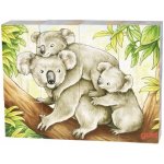 Goki Kostky obrázkové 12ks Australská zvířátka – Hledejceny.cz