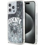 DKNY Liquid Glitter Arch Logo pro iPhone 14 Pro Black – Zboží Mobilmania