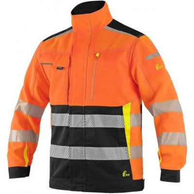 Canis CXS BENSON Bunda výstražná softshell oranžovo - černá – HobbyKompas.cz