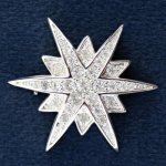 Brož White star Swarovski comp. 09/227114 – Hledejceny.cz