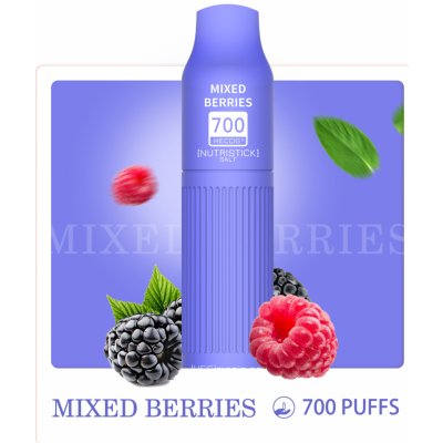 Nutristick SALT Miller mini Mixed Berries 15 mg 700 potáhnutí 1 ks – Zboží Dáma