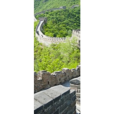 WEBLUX 32567503 Samolepka na dveře fólie The Great Wall of China Velká čínská zeď rozměry 90 x 220 cm – Zboží Mobilmania