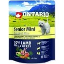 Ontario Senior Mini Lamb & Rice 0,75 kg