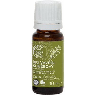 Tierra Verde Silice Vavřín Kubébový BIO 10 ml