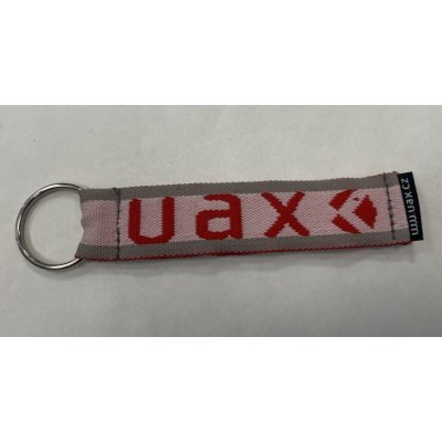 Přívěsek na klíče UAX SHORT KEY LACE Red/Grey