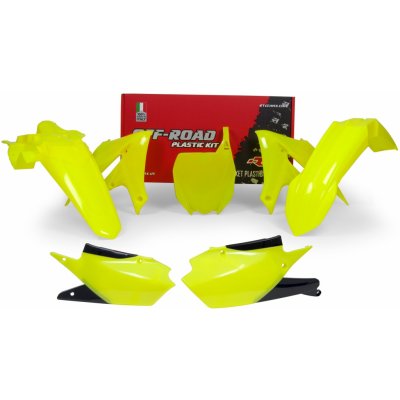 Rtech sada plastů Yamaha neon žlutá 5 dílů | Zboží Auto