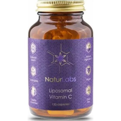 NaturLabs Liposomální kapsle vitamín C 120 tablet