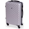 Cestovní kufr BERTOO Roma stříbrná 63x40x24 cm 46 l