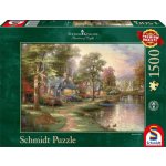 Schmidt Thomas Kinkade Rodné město Hometown Lake 1500 dílků – Hledejceny.cz