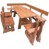 Zahradní sestava DREWMAX Zahradní set TRIFAS, teak