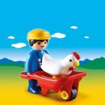 Playmobil 6793 FARMÁŘ S TRAKAŘEM – Zboží Živě