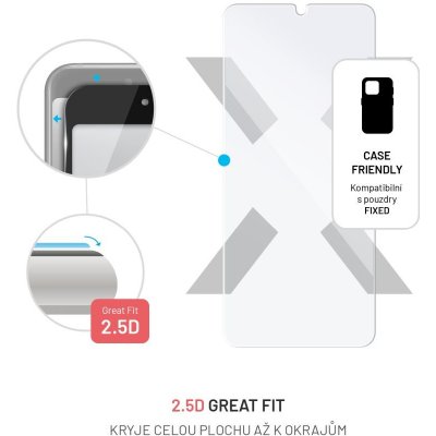 FIXED tvrzené sklo pro Xiaomi Redmi 13C/POCO C65 čiré FIXG-1272 – Sleviste.cz