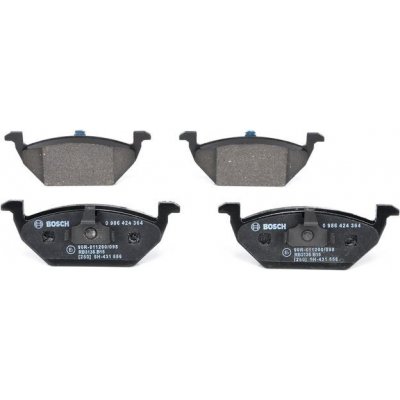 BOSCH 0 986 424 364 Sada brzdových destiček, kotoučová brzda (0986424364) | Zboží Auto