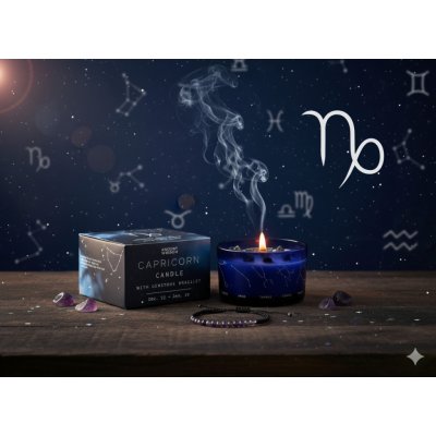 Awm Znamení Zvěrokruhu s Náramkem z Drahých Kamenů - Kozoroh 320g – Zboží Dáma