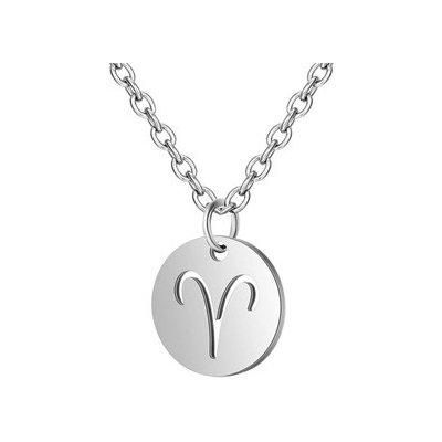 Šperky4U Ocelový řetízek s přívěškem znamení OPD0141-01 – Zboží Mobilmania