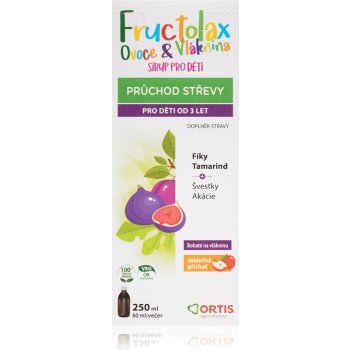 Ortis Fructolax Sirup pro děti 250 ml