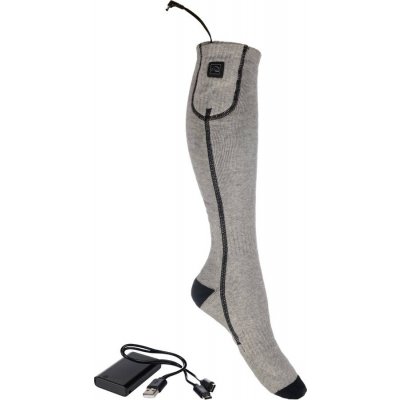 HKM Jezdecké podkolenky Keep Warm vyhřívané baterie černé – Hledejceny.cz