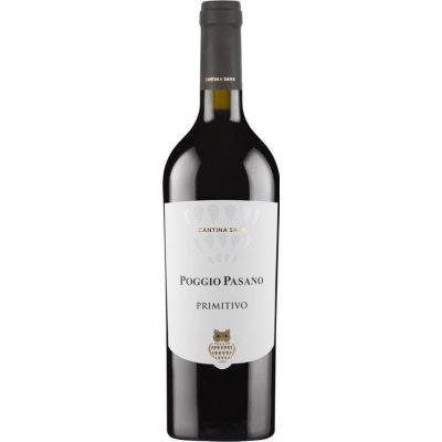 Fantini Vini Primitivo Poggio Pasano, Cantine Sava 2025 14,5% 0,75 l (holá láhev) – Hledejceny.cz